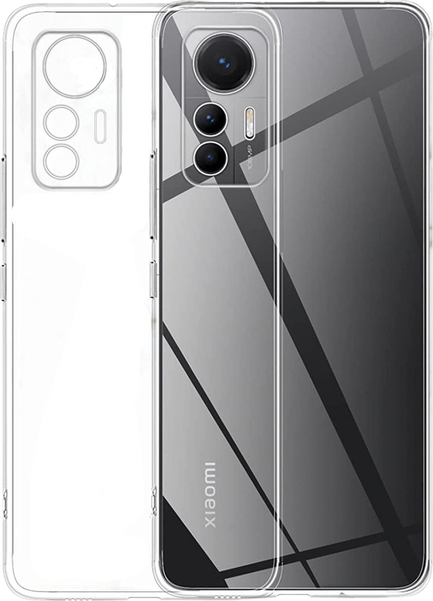 Hoesje voor Xiaomi 12 Lite backcover Shockproof siliconen Transparant