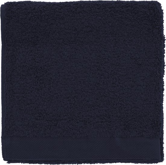 Södahl organic Comfort Handdoek 40 x 60 cm Navy blue