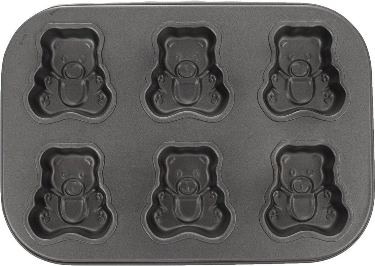 Koekjesvorm Edelstaal Teddyberen 26,5 cm - Bakvorm voor Koekjes