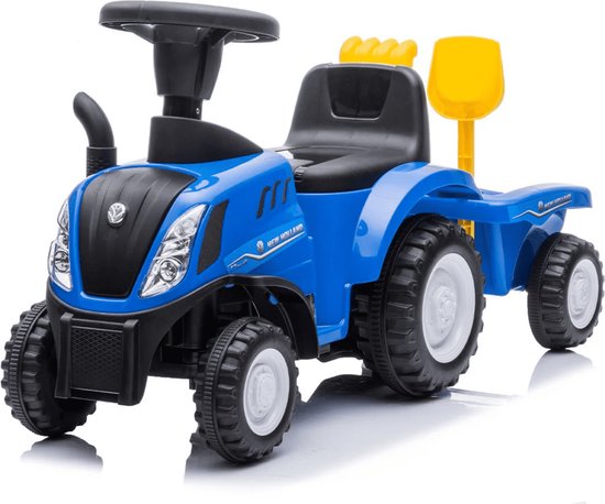 Foto: New holland t7 loopauto tractor met aanhanger 1 tot 3 jaar blauw