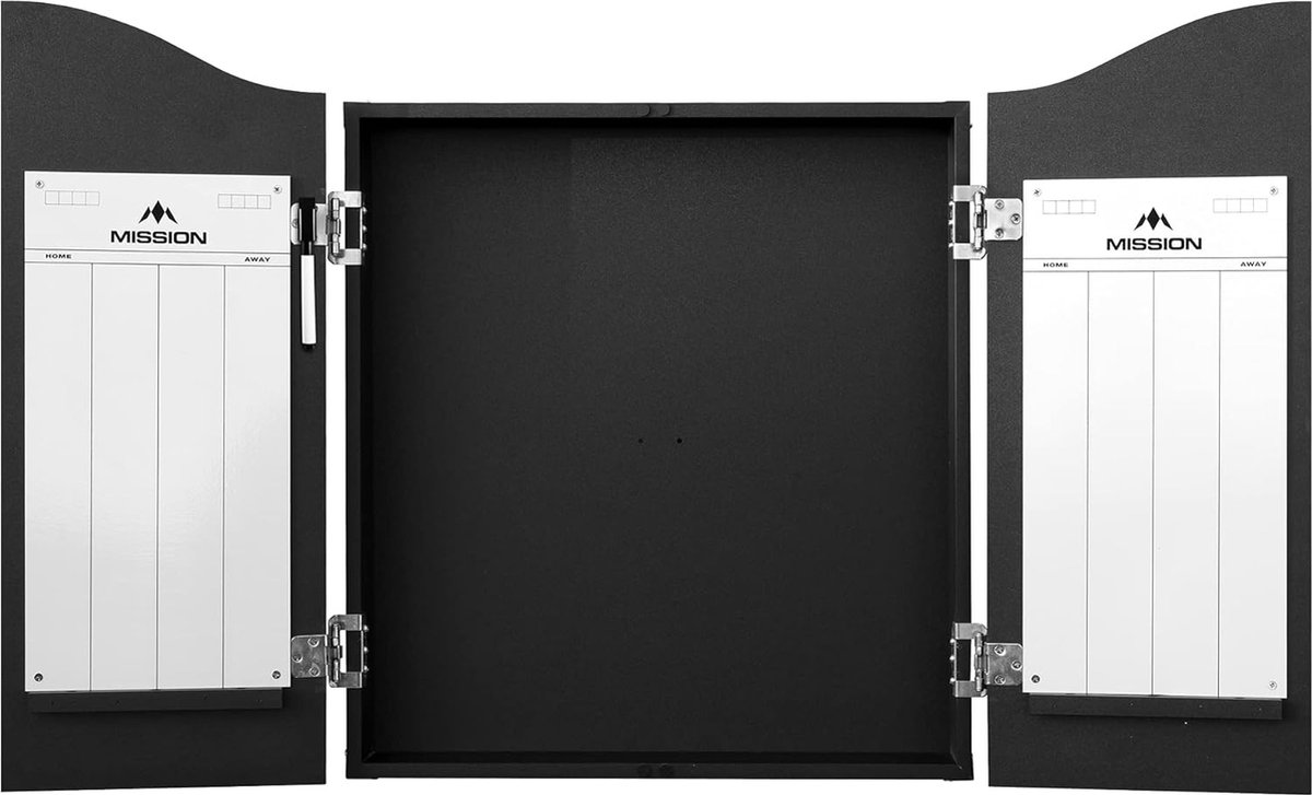 Dartboard Kabinet - Deluxe Kwaliteit met Mission Darts Style