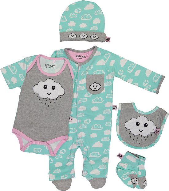 Baby Giftset Clouds-Clouds-68 van Jollein — afbeelding 5