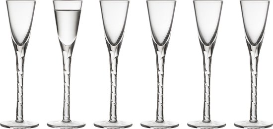 Lyngby Glas Paris Schnapsglas 2,5 cl 6 st. Helder