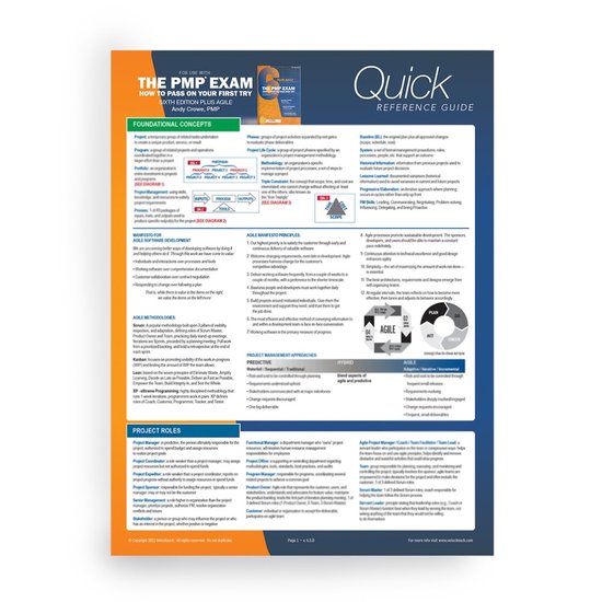 Test Prep series- PMP Exam - cover