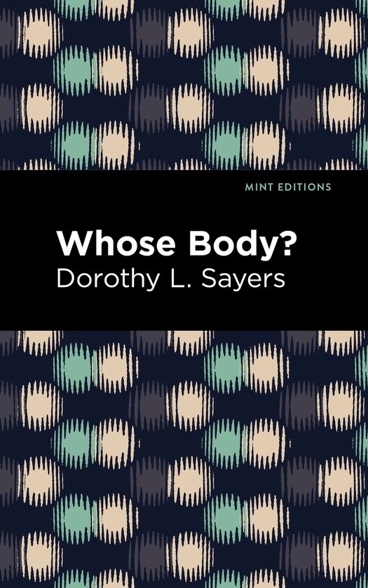 Mint Editions- Whose Body? - cover