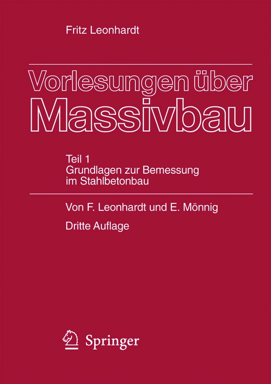 Vorlesungen über Massivbau - cover
