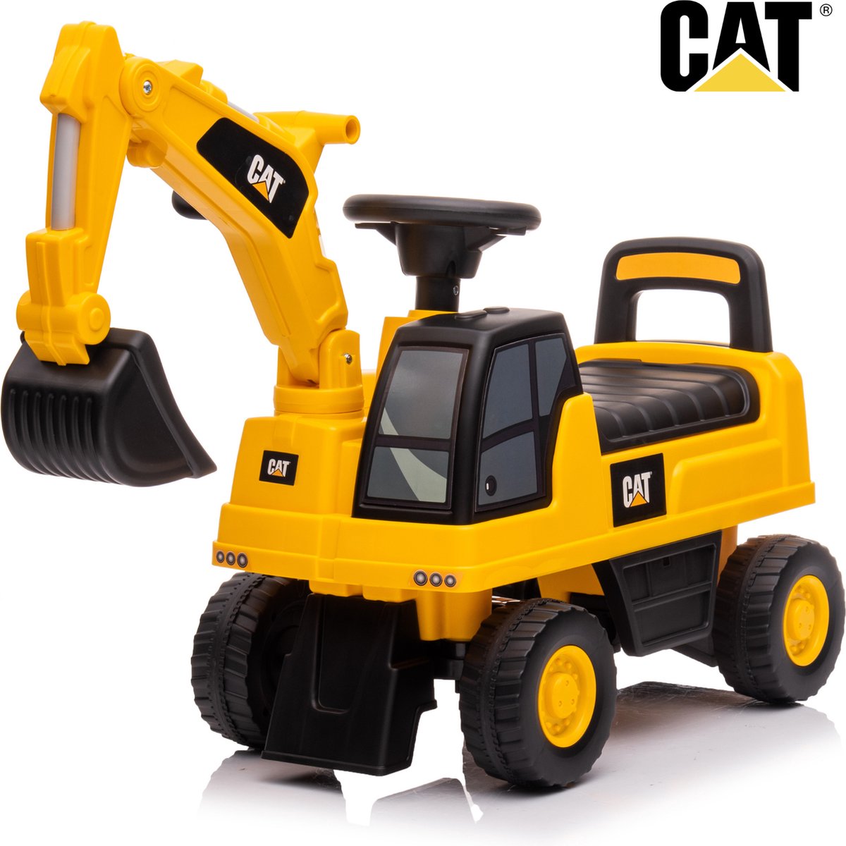 Cat Graafmachine Loopauto 1 tot 3 jaar Functionele arm met Opberbox