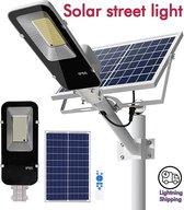 Kibus Zonne-energie Straatlamp - Straatverlichting - Schijnwerper - 350LED - Waterdicht - Lantaarn - DIY - Afstandsbediening - 4 tot 5uur verlichting - Floodlight - Padverlichting