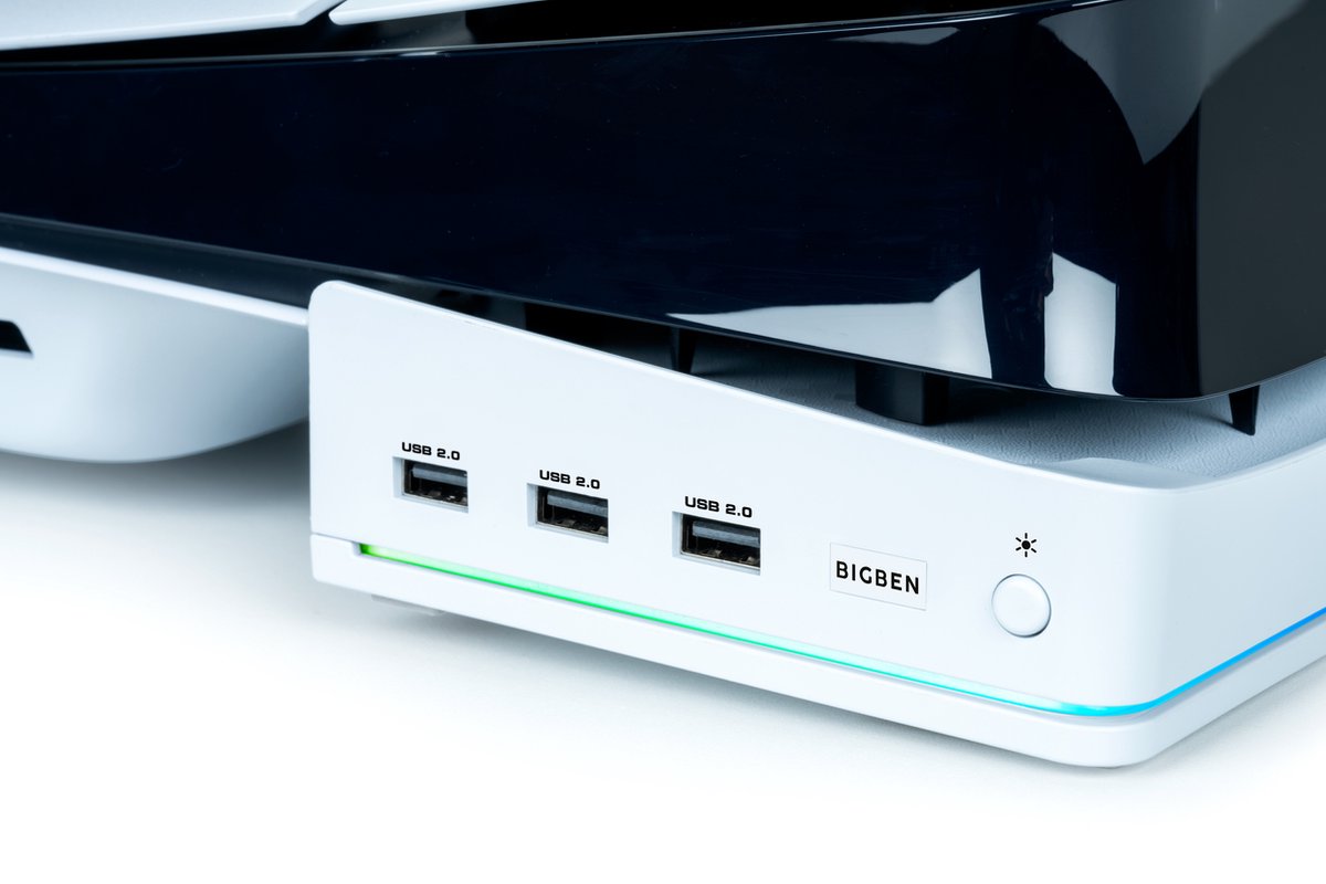 Nacon -Horizontale Console Standaard & Oplaadstation - PS5 Slim thumbnail 6