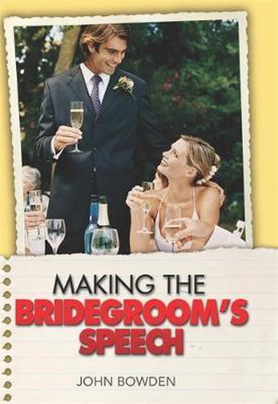 Making the Bridegroom's Speech - cover