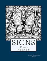 Sign from Heaven Adult Coloring Book