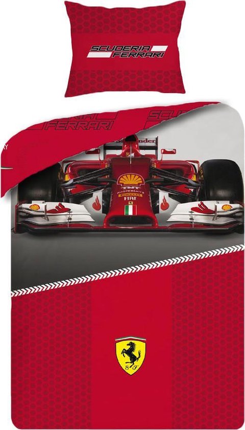 Conceit Complex stil Dekbed Ferrari rood Scuderia Rood | bol.com