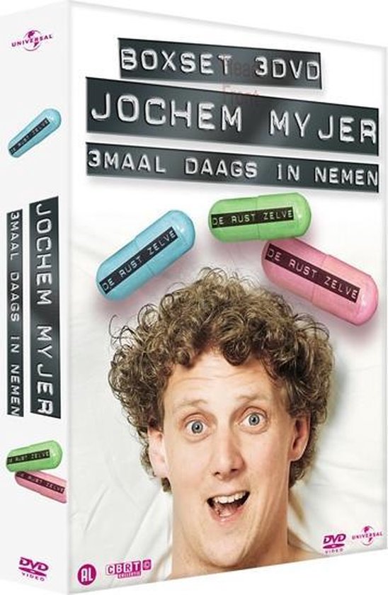 Cover van de film 'Jochem Myjer - 3 Maal Daags In Nemen'