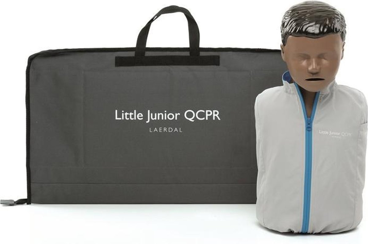 Goedkoopste Laerdal reanimatiepop Little junior QCPR – donker