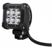 LED bar - 18W - 10cm - 4x4 offroad - 6 LED - WIT 6000K 12V/24V - auto werklamp
