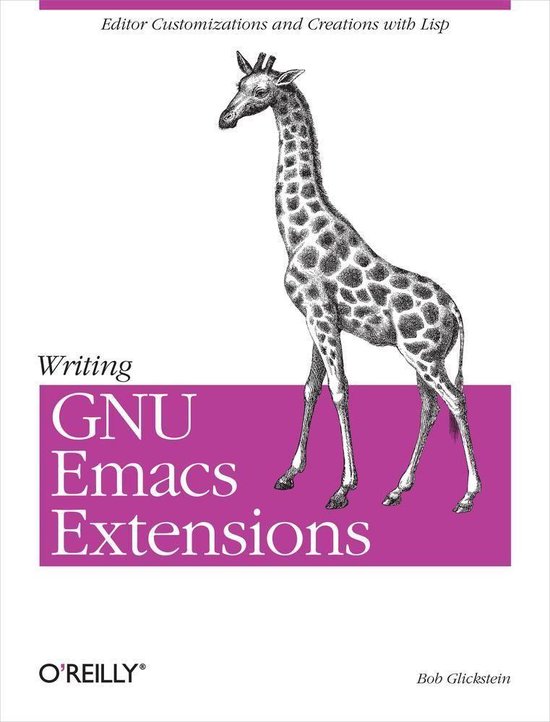 Writing Gnu Emacs Extensions - cover