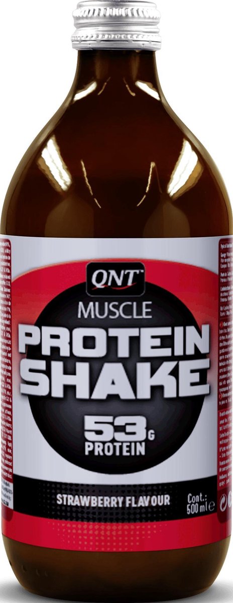 QNT Protein Shake 12 x 500ml Aardbei