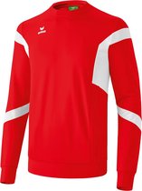 Erima Classic Team - Trainingssweatshirt - Kinderen - Maat 140 - Rood/Wit