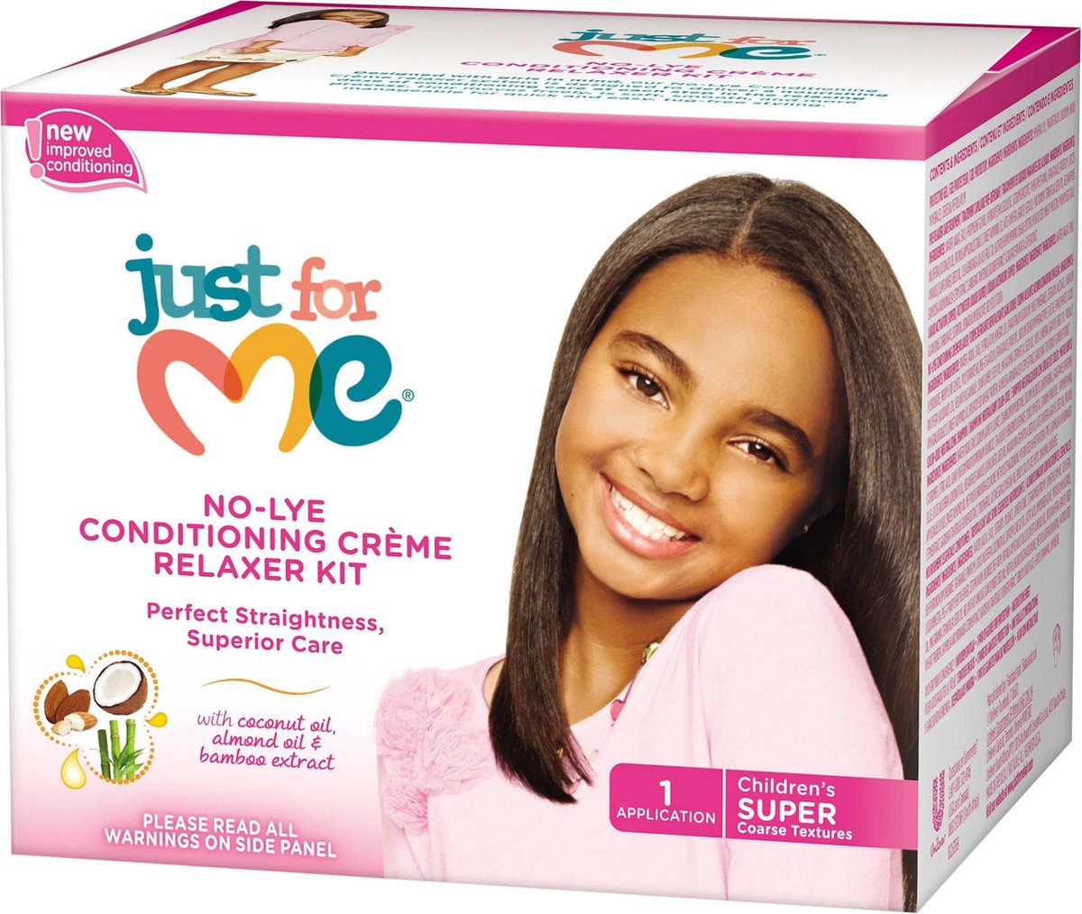 Just For Me No-Lye Conditioning Relaxer kit Super