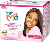 Just For Me No-Lye Conditioning Relaxer kit Super