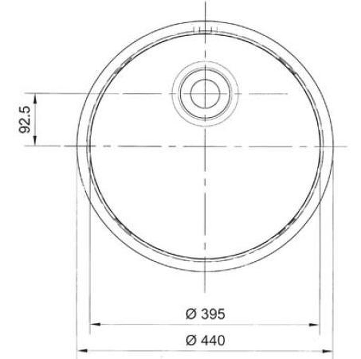 Spoelbak Franke Rondo ROX 610 opbouw | bol.com