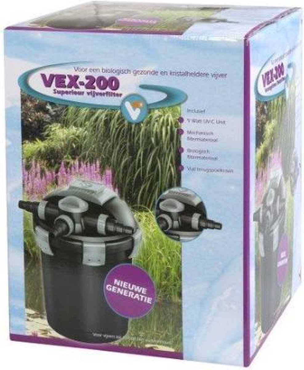 VEX-200 Vijverfilter Set (10000 l) bol.com