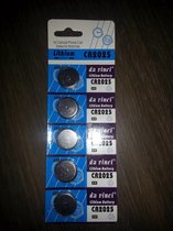 Piles bouton CR2025 Strip 5 pièces
