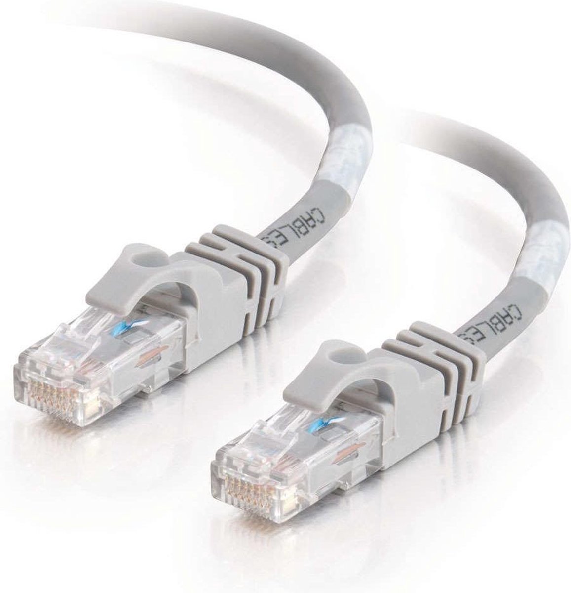C2G Cat6 550MHz Snagless Patch Cable Grey 7m 7m Cat6 U/UTP (UTP) Grijs netwerkkabel