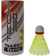 Talbot Torro Badminton Shuttles Tech 350 Geel/rood 3 Stuks