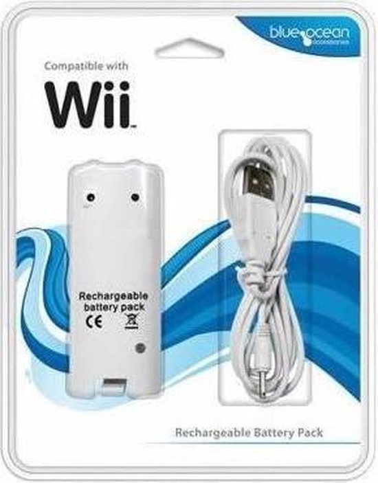 Blue Ocean WII Recharge Battery Pack White