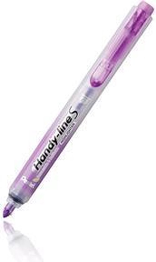 Pentel retractable highlighter Handyline SX15, violet, doos van 12
