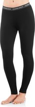 Icebreaker Oasis merino ondergoed leggings zwart Maat XL