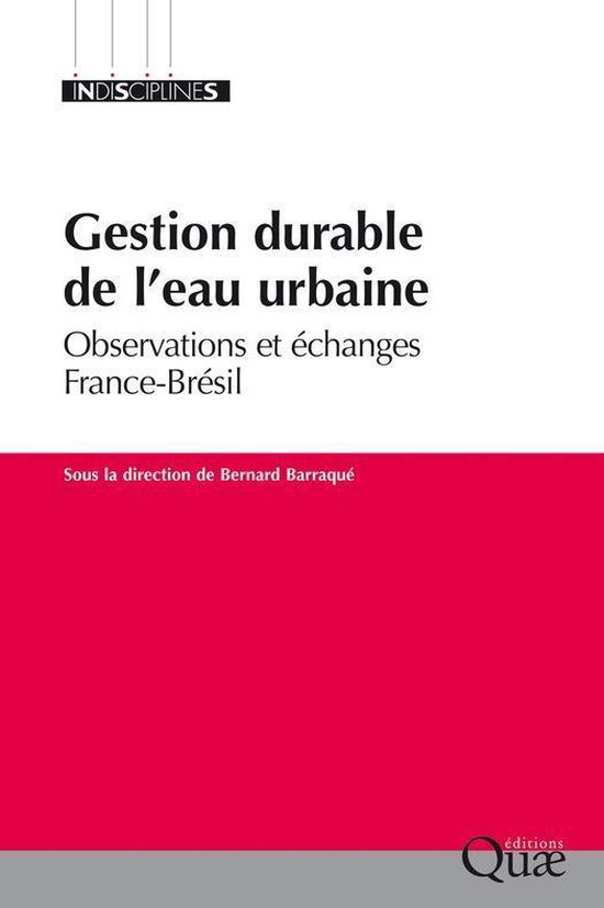 Indisciplines - Gestion durable de l'eau urbaine - cover
