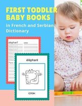 First Toddler Baby Books in French and Serbian Dictionary