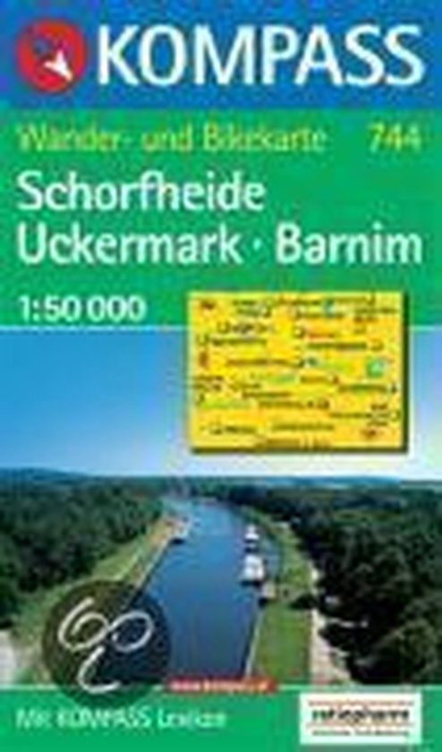 Schorfheide, Uckermark, Barnim 1 : 50 000
