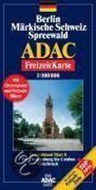 ADAC FreizeitKarte Deutschland 08. Berlin, Märkische Schweiz, Spreewald 1 : 100 000