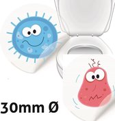Plassticker Monstertjes - 4 stickers