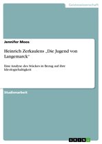 Heinrich Zerkaulens 'Die Jugend von Langemarck'