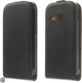 HTC one mini 2 zwart flip tasje hoesje