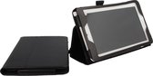 Acer Iconia One 7 B1-750 Leather Stand Case Zwart Black