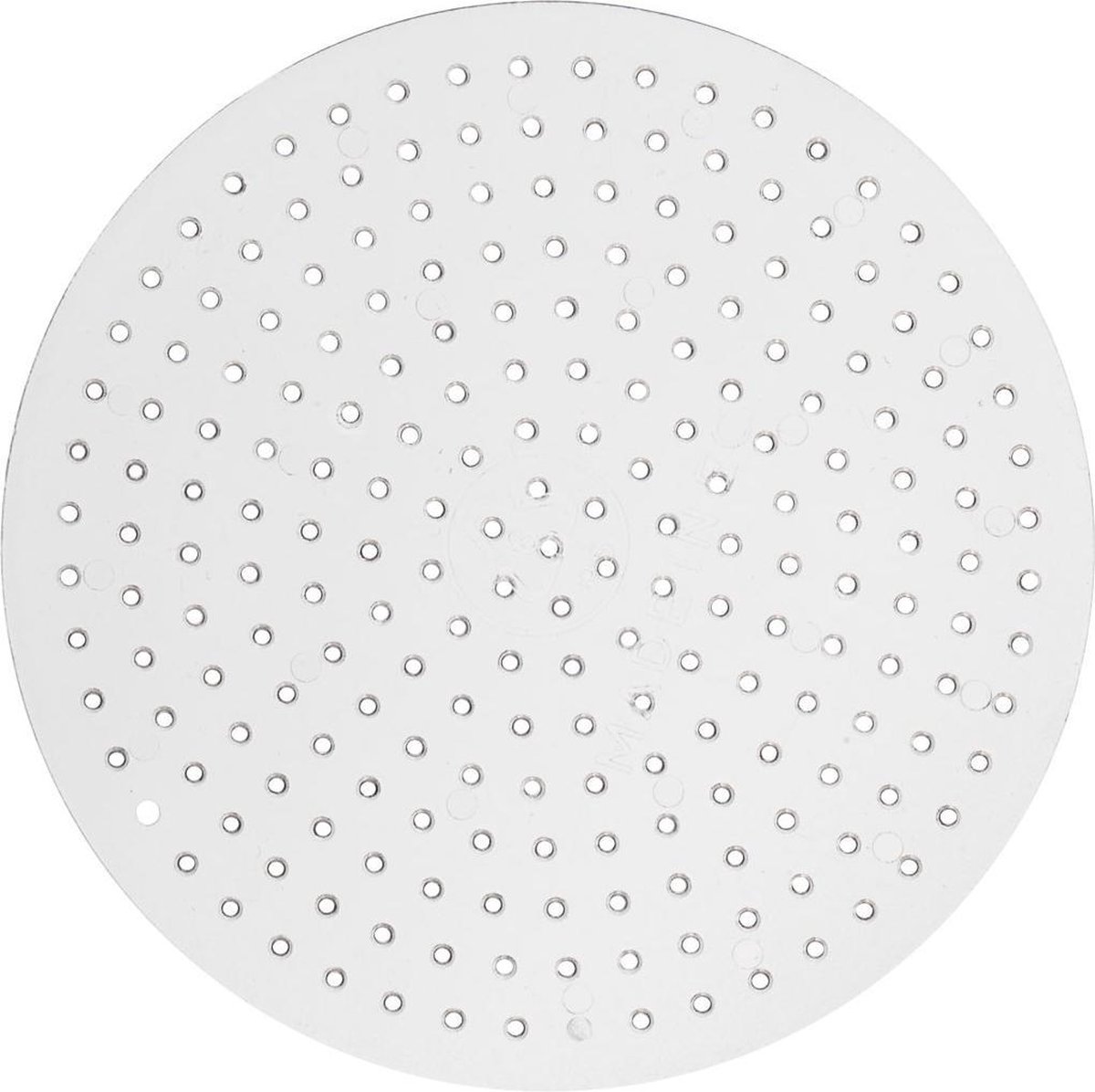 Grondplaat Voor Strijkkralen - Ronde Onderplaat - Helder Kralenbord - DIY Kralen Ondersteuning - Diameter 8,5cm - Set van 10 Stuks