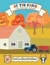 At The Farm Coloring Book