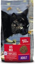 Pets Place Kat Adult - Kattenvoer - Vismix - 4 kg