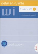 Getal en Ruimte / 3 vmbo-KGT 1 / deel Werkboek-i + cd-rom