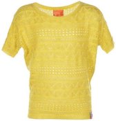 Flo Meisjes T-shirt - yellow - Maat 116