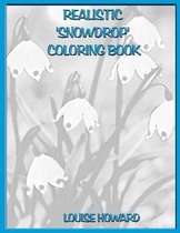 Realistic 'snowdrop' Coloring Book