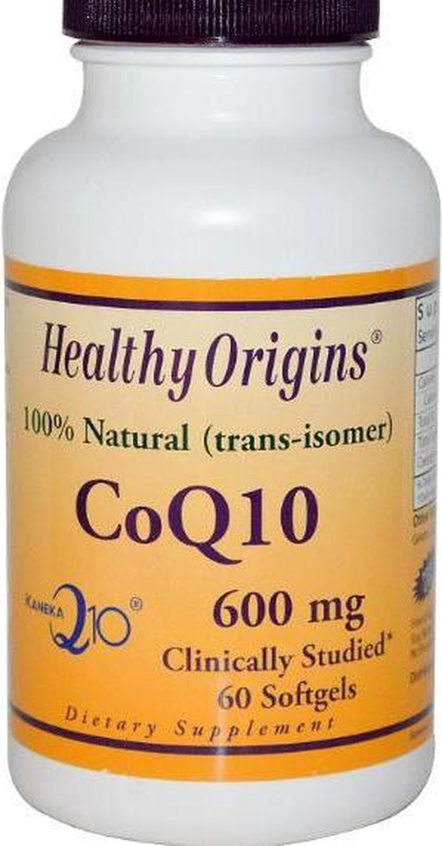 Healthy Origins Kaneka Q10 - CoQ10 600 mg softgels - 60 softgels
