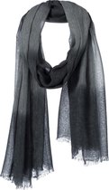 Amor Collections - Langwerpige sjaal - Modal - Grijs - 100x200 cm