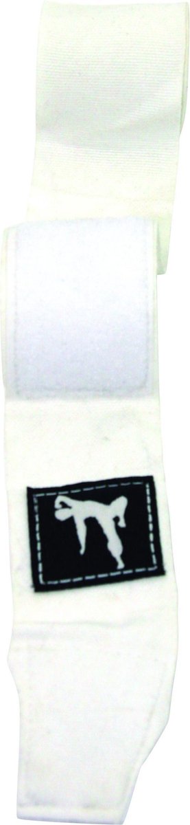 Bruce Lee Boks Bandage - Boxing Wraps - Boksbandages - Kickboks bandage - Paar - 250 cm - white