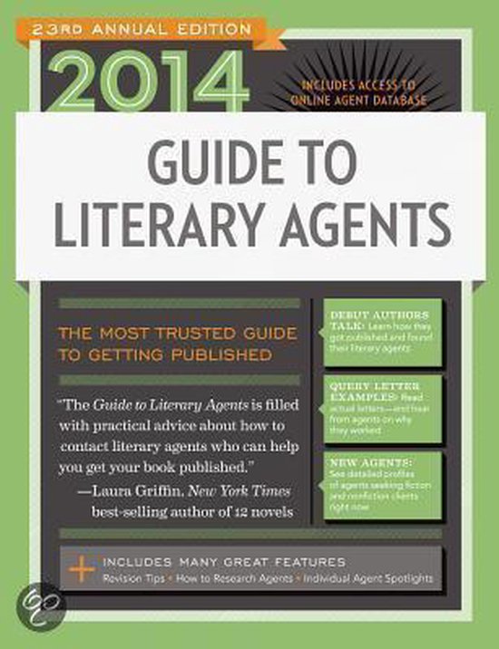 Guide to Literary Agents, Chuck Sambuchino 9781599637280 Boeken